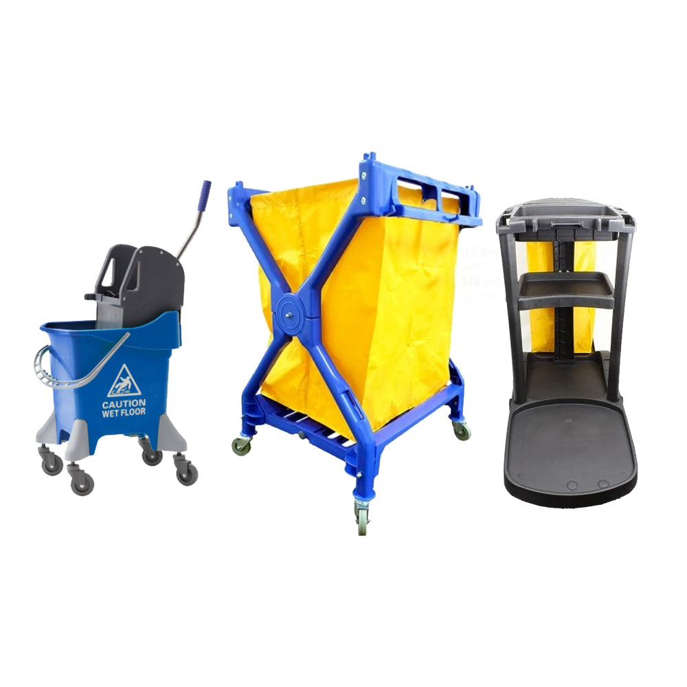 Commercial Cleaning Buckets & Carts