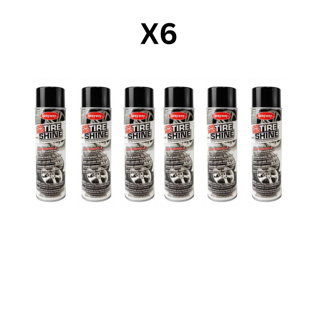 Sprayway Low Pro Tire Shine (14.5 OZ) – Pack Of 6 image 0