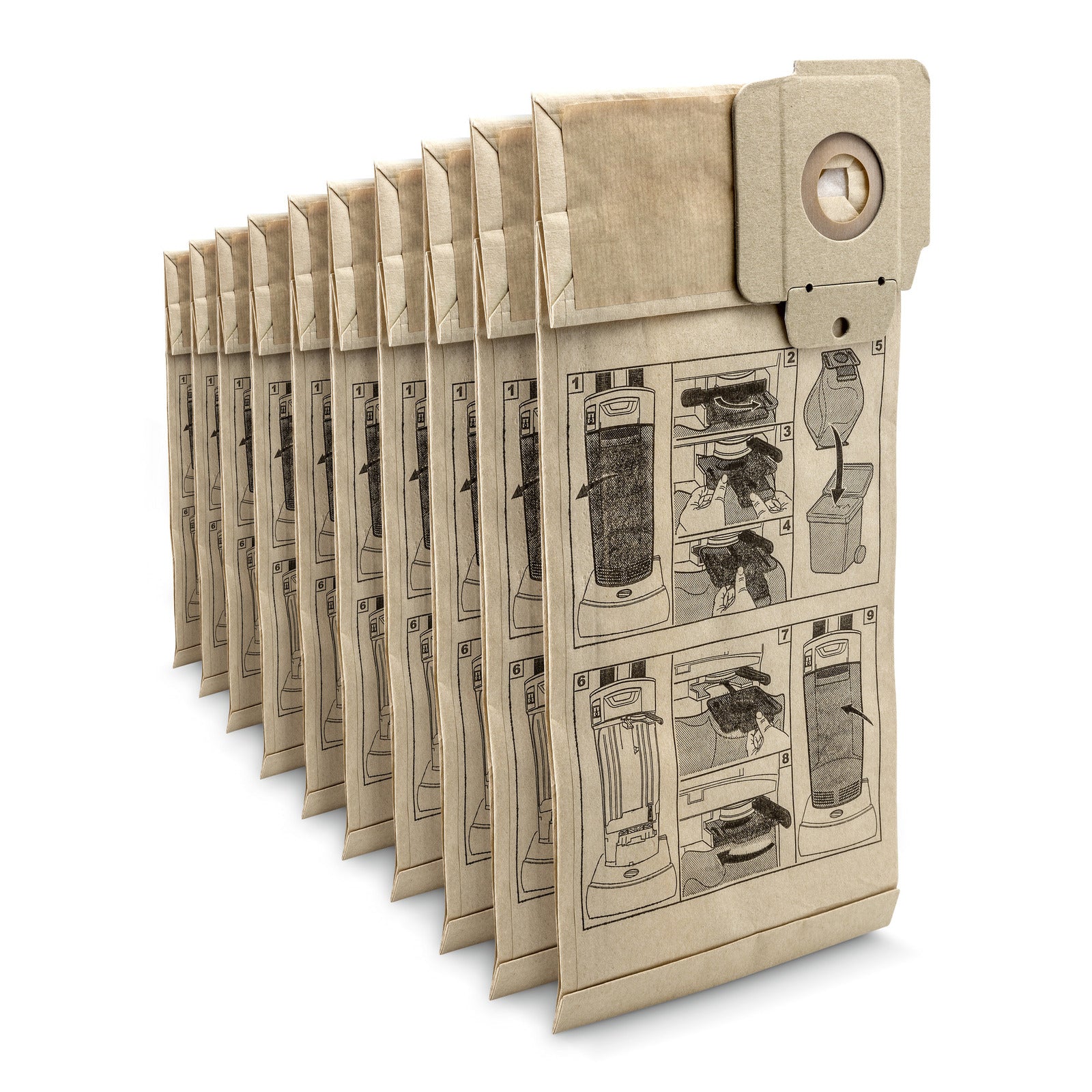 Karcher Paper Filter Bags, 10 Piece(s) image 0