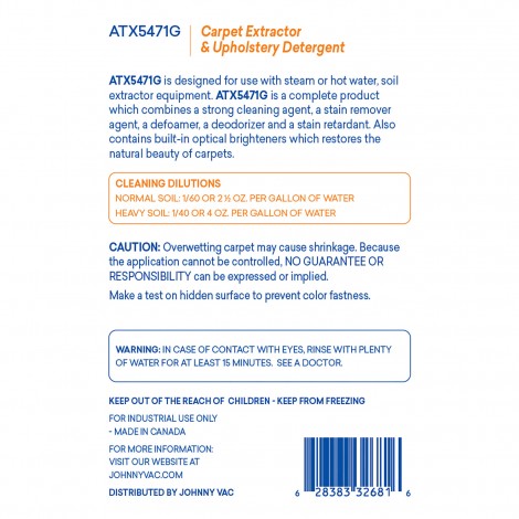 Attax Pro Carpet Extractor Detergent (4 L) – Pack Of 4 image 2