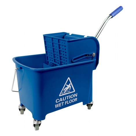 Side Press Wringer Bucket Combo – 5 GAL (21 L) – Blue image 0