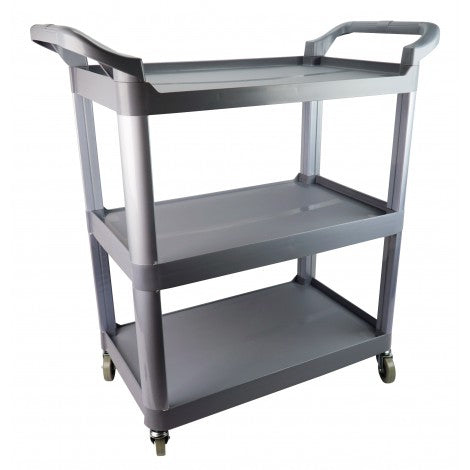 Service / Utility Cart – 3 Shelves – 4 Swivel Casters image 0