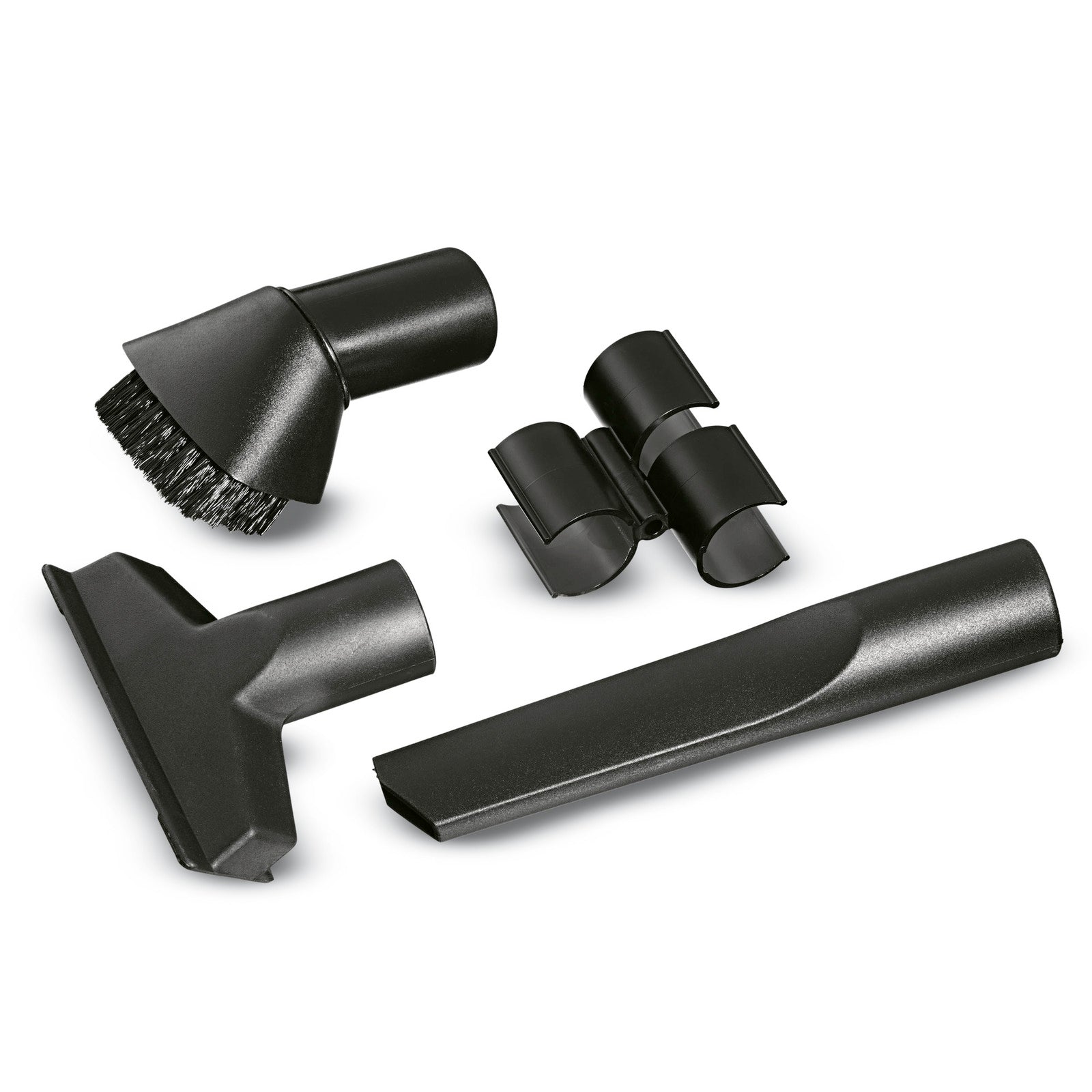 Karcher Kit: Crevice Tool, Upholstery Nozzle, Brush, Holder image 0