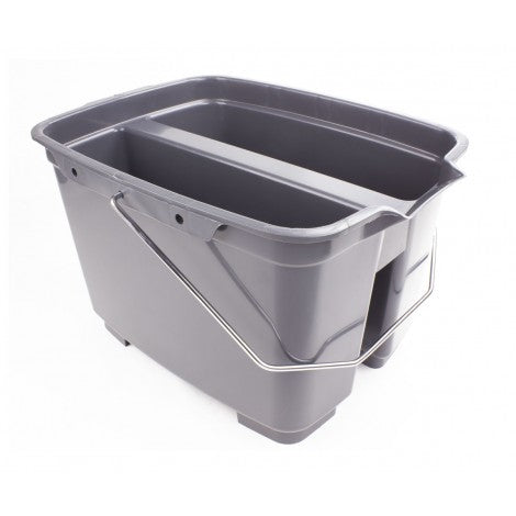 Double Pail Bucket – 2.2 GAL (10 L) – Grey image 0