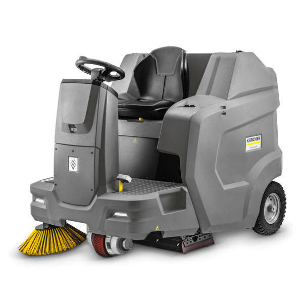 Karcher Km 100/120 R Bp 24V Agm Batteries Ride-on Sweeper image 0