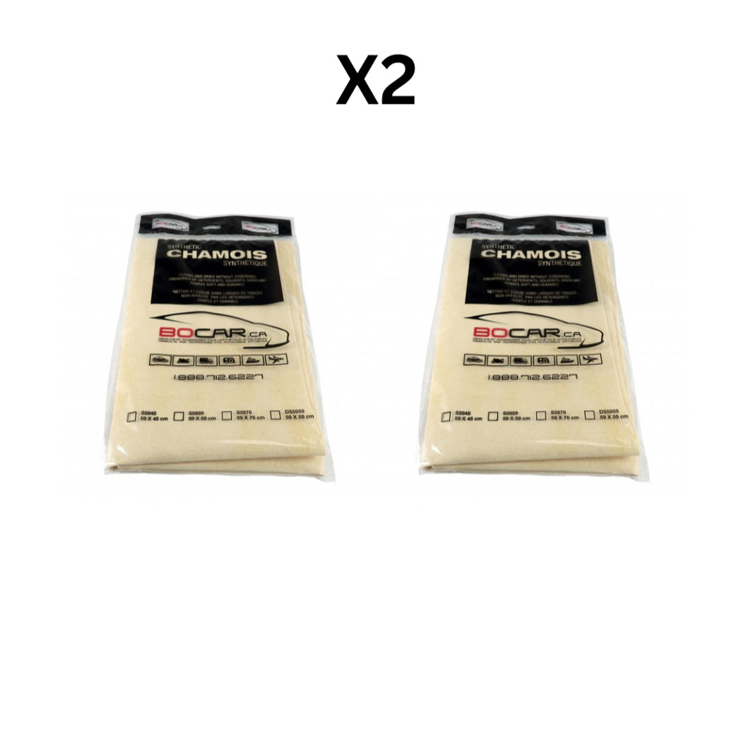 Chamois Synthetic Chamois Cloth (24" X 24") - Pack Of 2 image 0