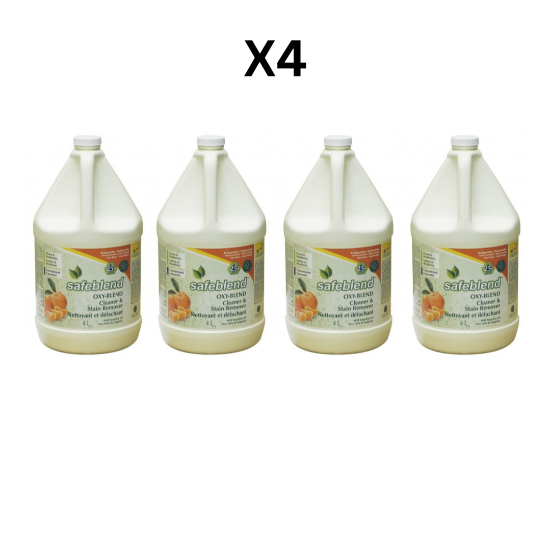 Safeblend Oxy-Blend Cleaner And Stain Remover (Concentrated) – Pack Of 4 image 0