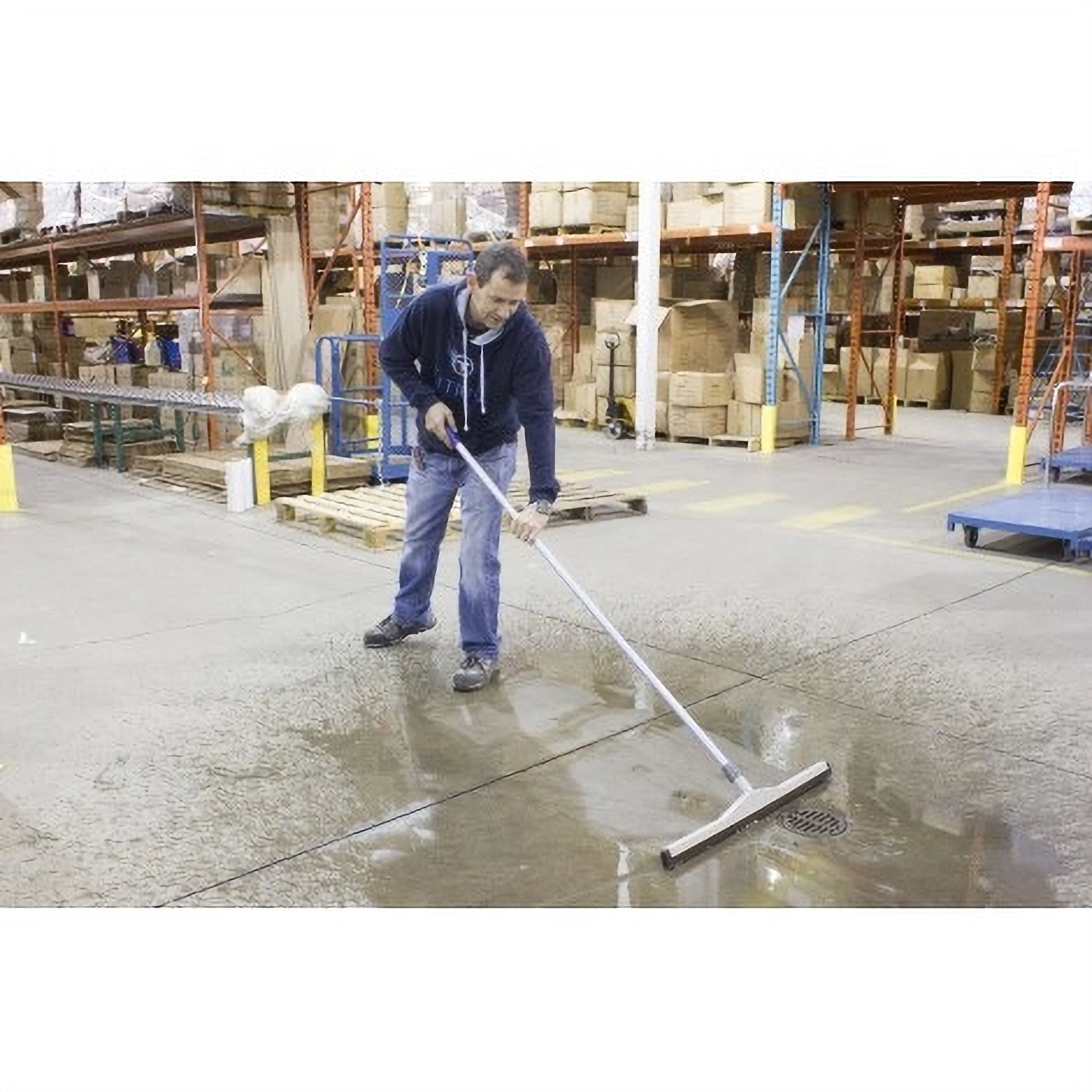 Floor Squeegee 30" (76.2 CM) - Aluminum Pole image 1