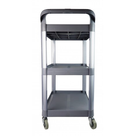 Service / Utility Cart – 3 Shelves – 4 Swivel Casters image 2
