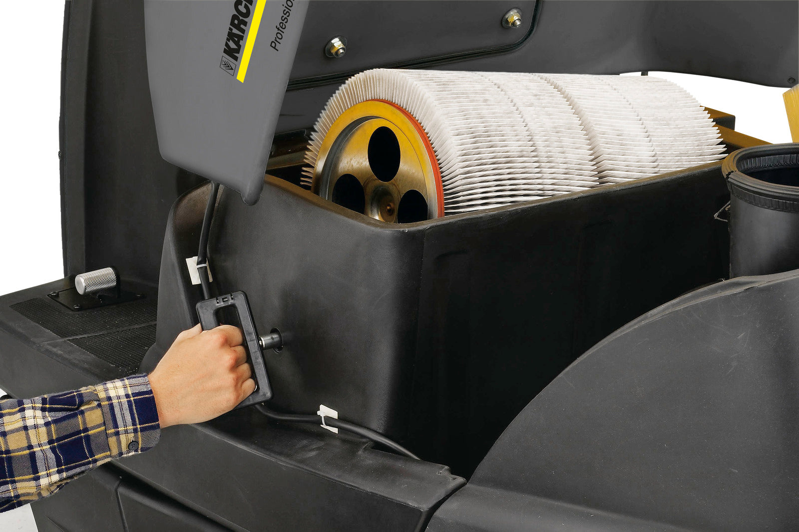 Karcher KM 100/100 R Bp Commercial Vacuum Sweeper image 1