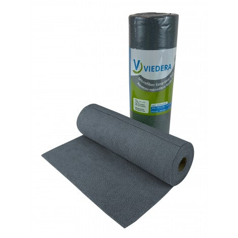 Viedera Microfiber Cloth Roll Grey 12" X 12" (40) image 0