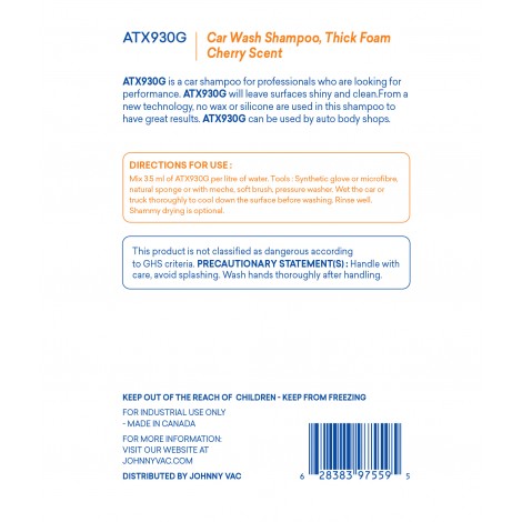 Attax Pro Car Wash Shampoo, Thick Foam (4 L), Attax Pro – Pack Of 4 image 2