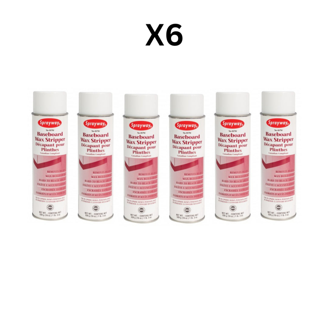 Sprayway Baseboard Wax Stripper (539 G) - Pack Of 6 image 0