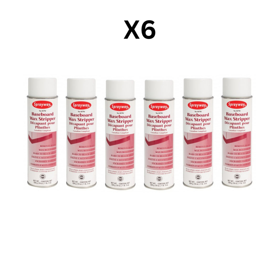 Sprayway Baseboard Wax Stripper (539 G) - Pack Of 6 image 0