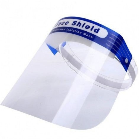 Face Shield, Clear With Foam Head Gear - Use Against Viruses image 0
