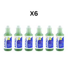 Attax Pro Rinse-Free Cleaner - For Laminated, Hardwood And Ceramic - Pack Of 6