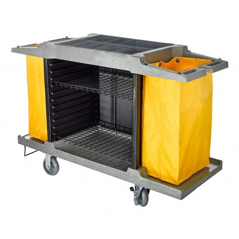 Janitor Cart – High Capacity – Grey image 0