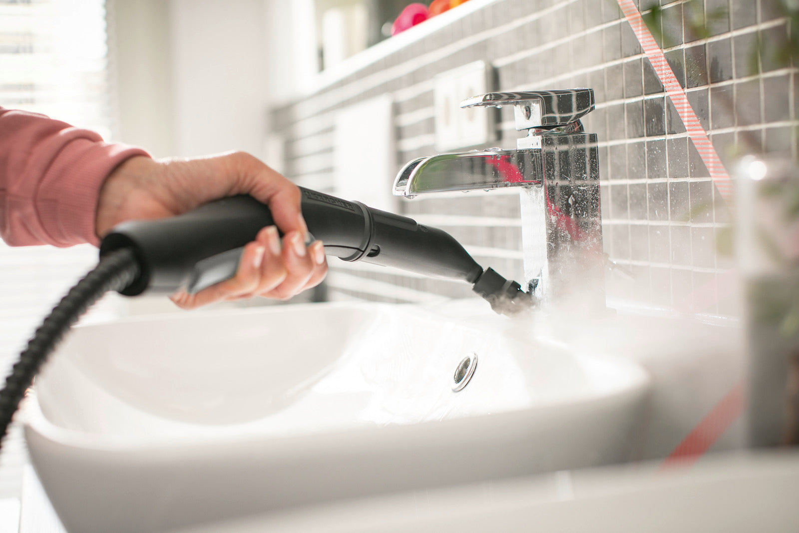 Karcher Round Brush Set For Steam Cleaner image 2