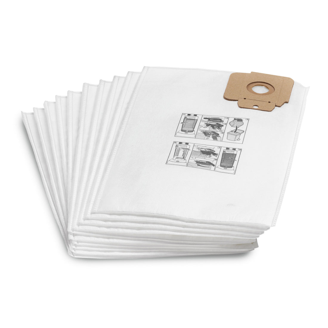 Karcher Fleece Filter Bags, 10 Piece(s) image 0