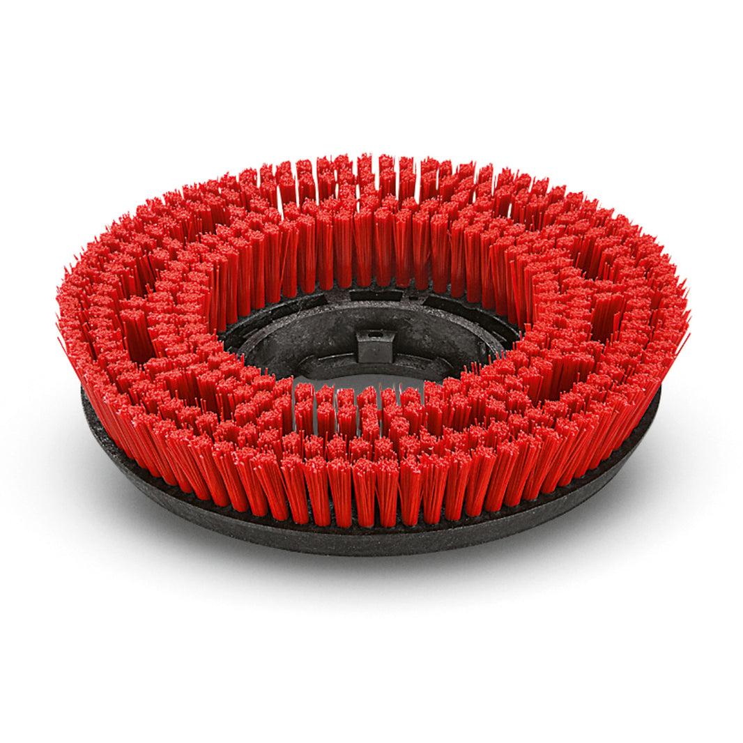 Karcher Disc Brush, Medium, Red, 385 MM image 0