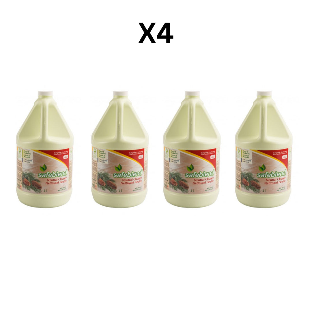 Safeblend Concentrated Neutral Cleaner (1.06 GAL) - Pack Of 4 image 0