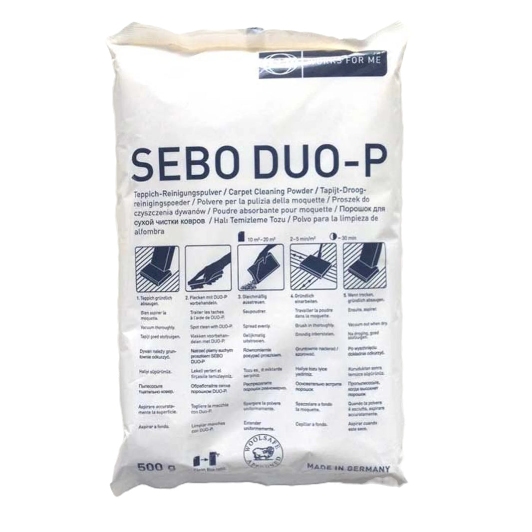 SEBO Duo-P Carpet Cleaning Powder – 500G image 0