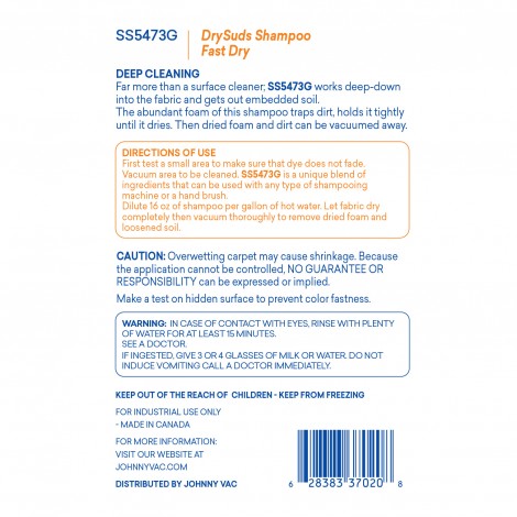 Attax Pro Professional Dry Suds Carpet & Upholstery Shampoo - Pack Of 4 image 2