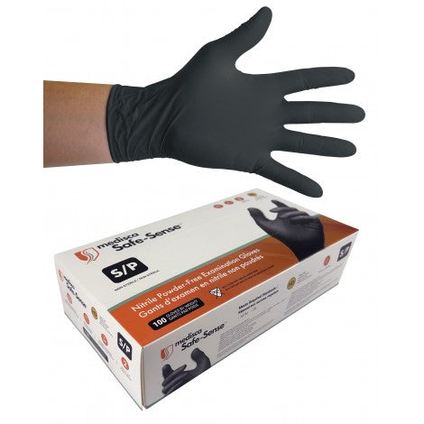 Medisca Nitrile Disposable Gloves - Small - 5 MM - Powder-Free Box Of 100 image 0