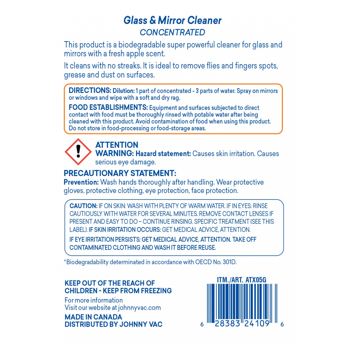 Attax Pro Glass & Mirror Cleaner (4 L) – Pack Of 4 image 2