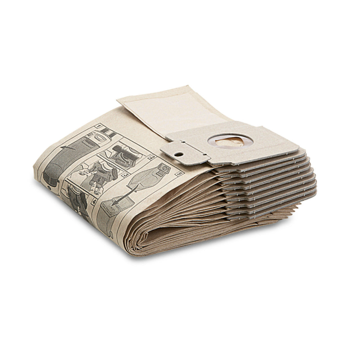 Karcher Paper Filter Bags, 300 Piece(s) image 0