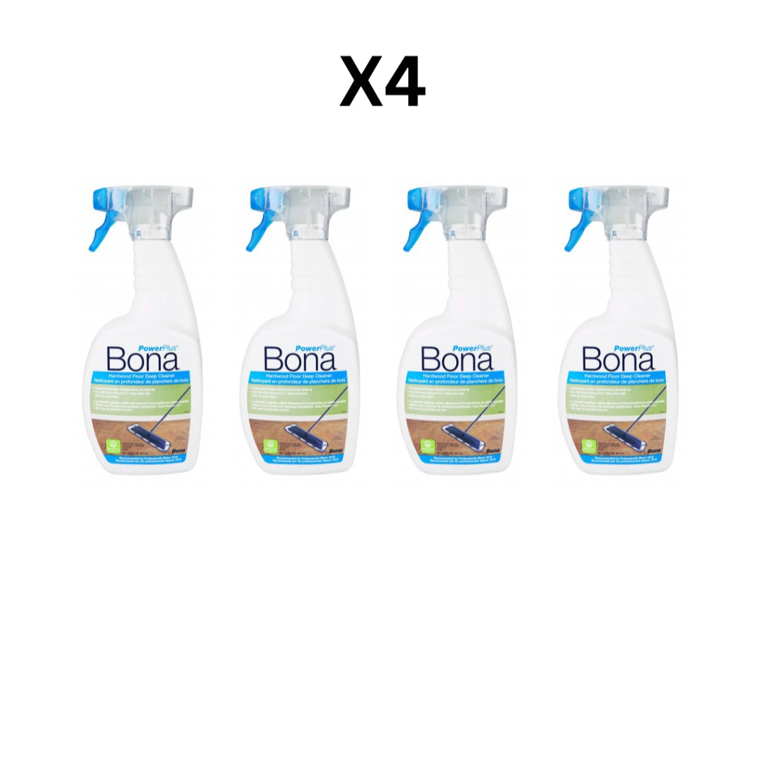 Bona Hypoallergenic Hardwood Floor Spray Cleaner (947 ML) - Pack Of 4 image 0