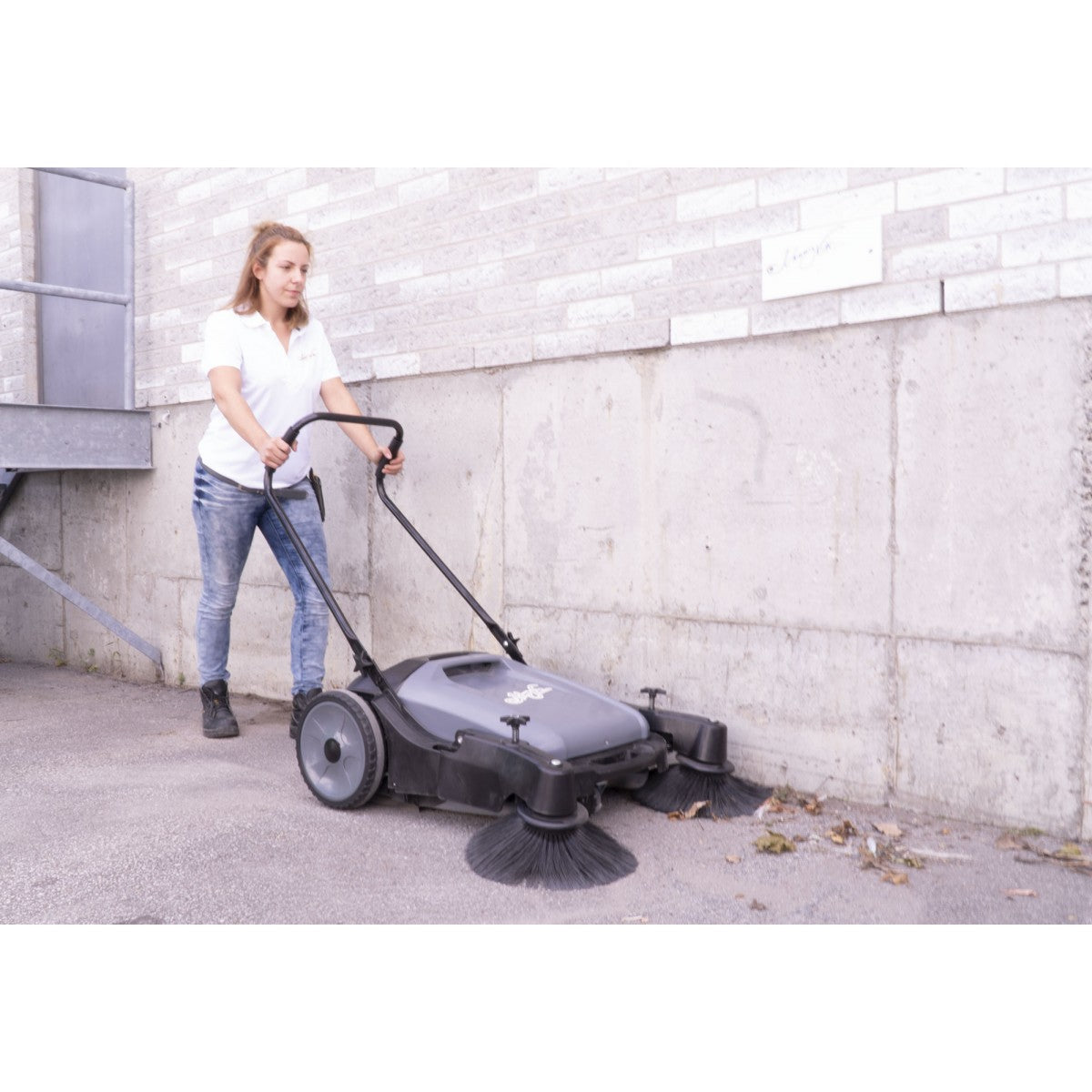 Johnny Vac A70 Floor Sweeper 2 Side Brushes - 10.5 Gal image 1