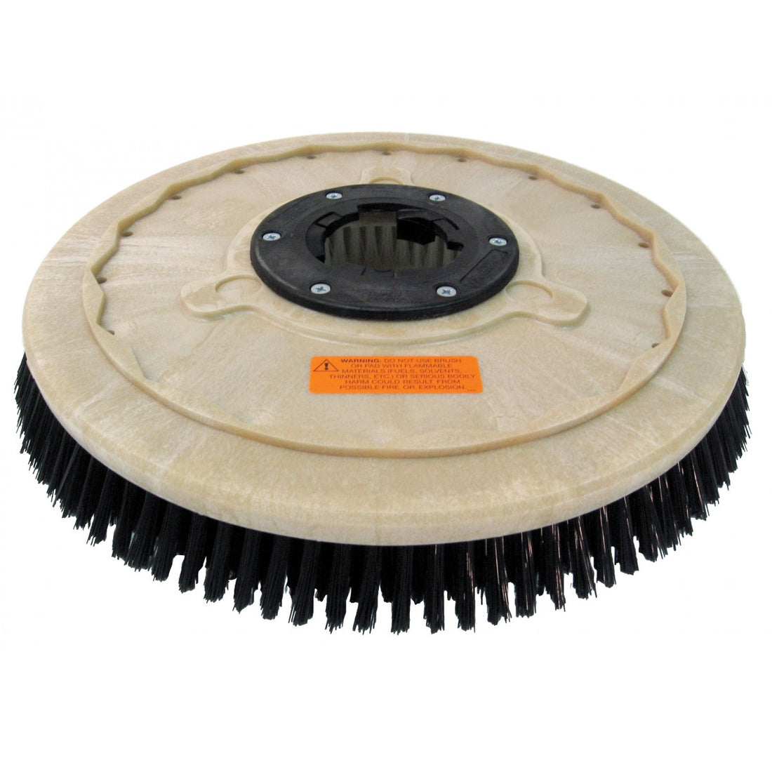 Johnny Vac 17" Nylon Scrub Brush For Floor Machines image 0