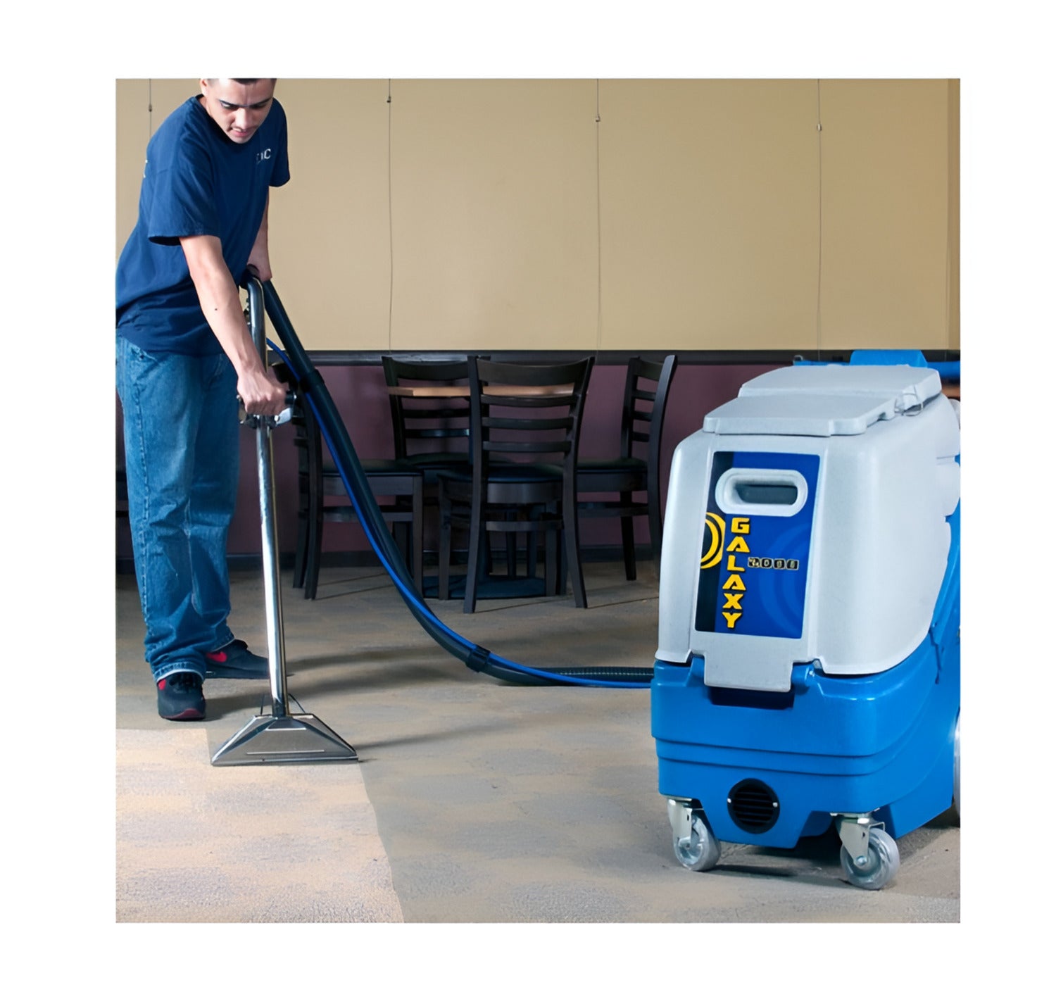 Johnny Vac Edic 2000SX-HR Carpet Extractor - 12 Gal - 100 PSI image 2