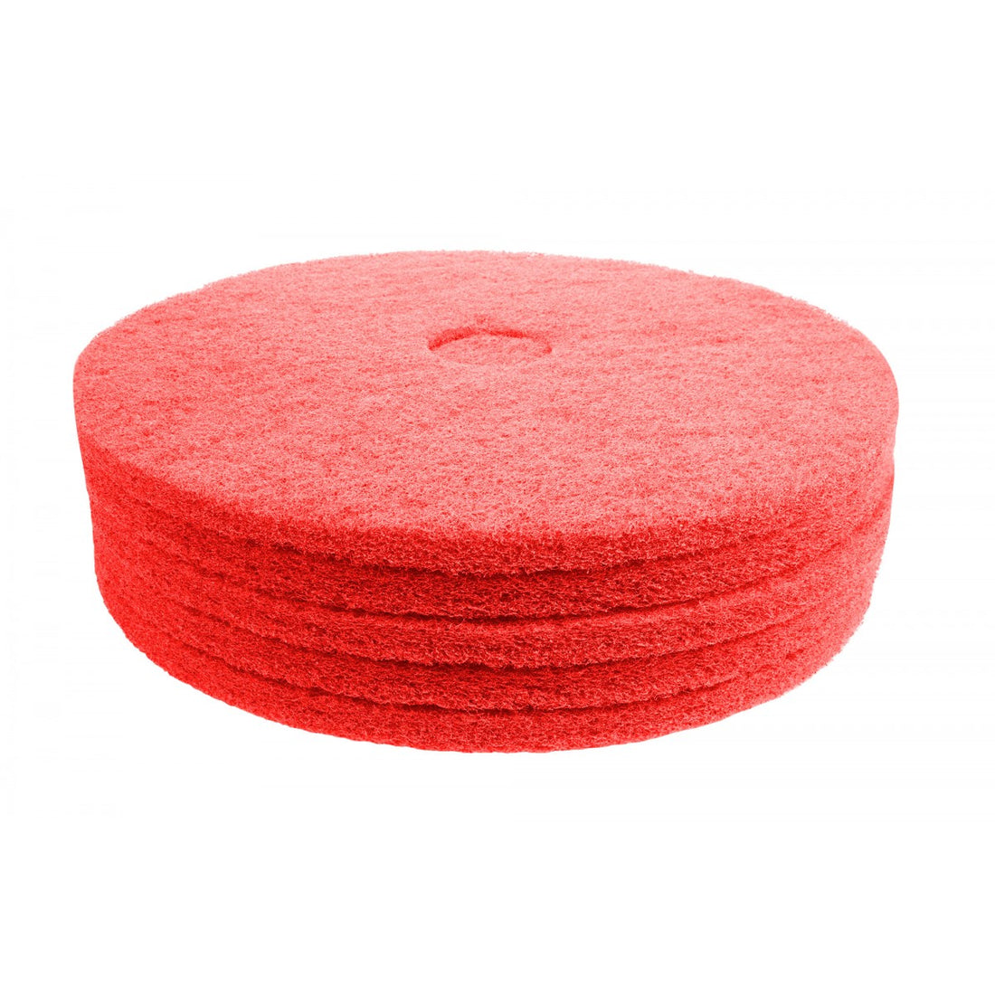 Johnny Vac Floor Machine Pads - Super Polish - 20" (50.9 CM) - Red - 5 PCS image 0