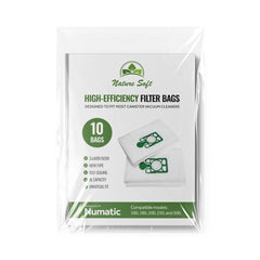 Nature Soft Numatic Canister Vacuum Bags NVM-1CH - Pack of 10