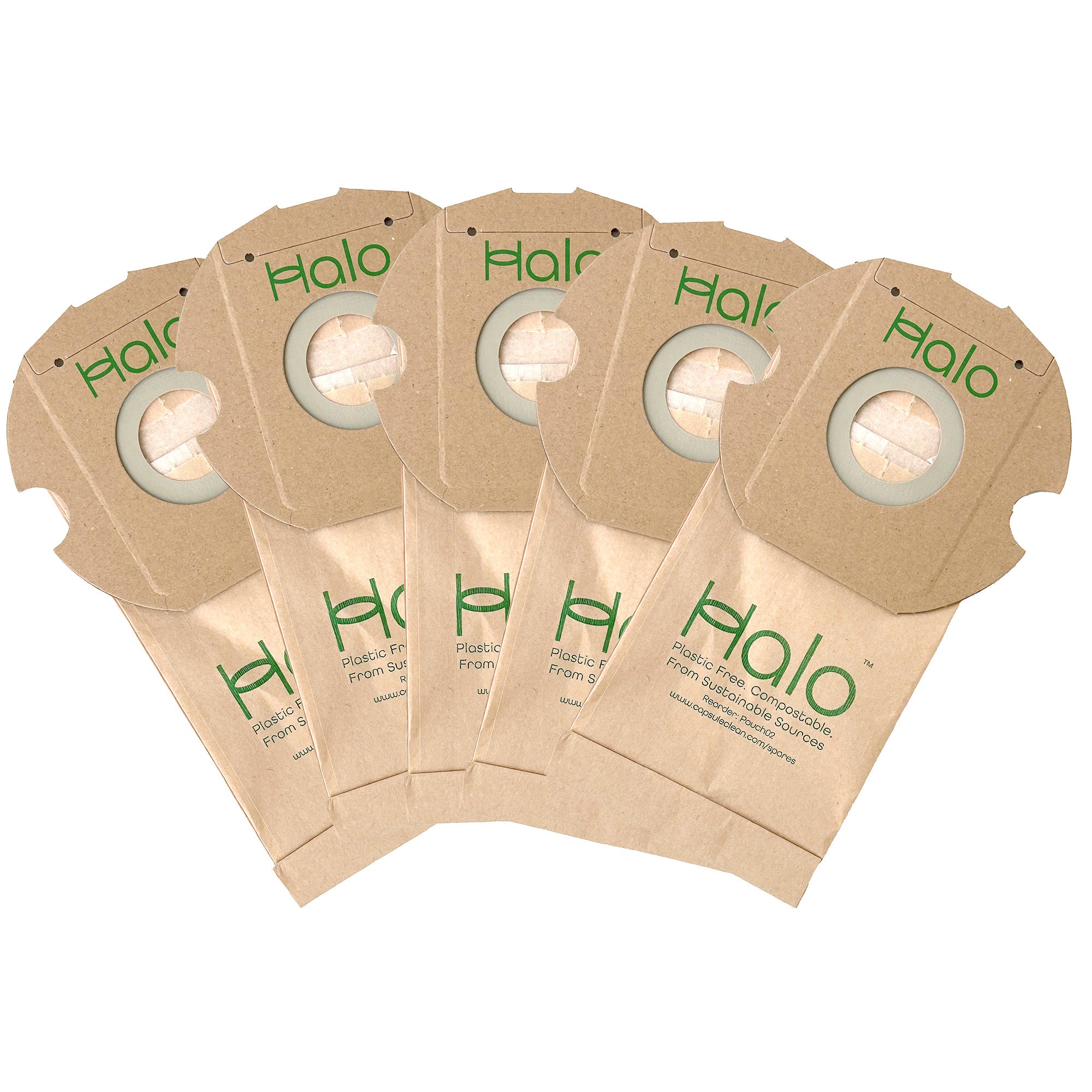 Capsule X 2.0L Compostable Dust Pouches – Pack of 10