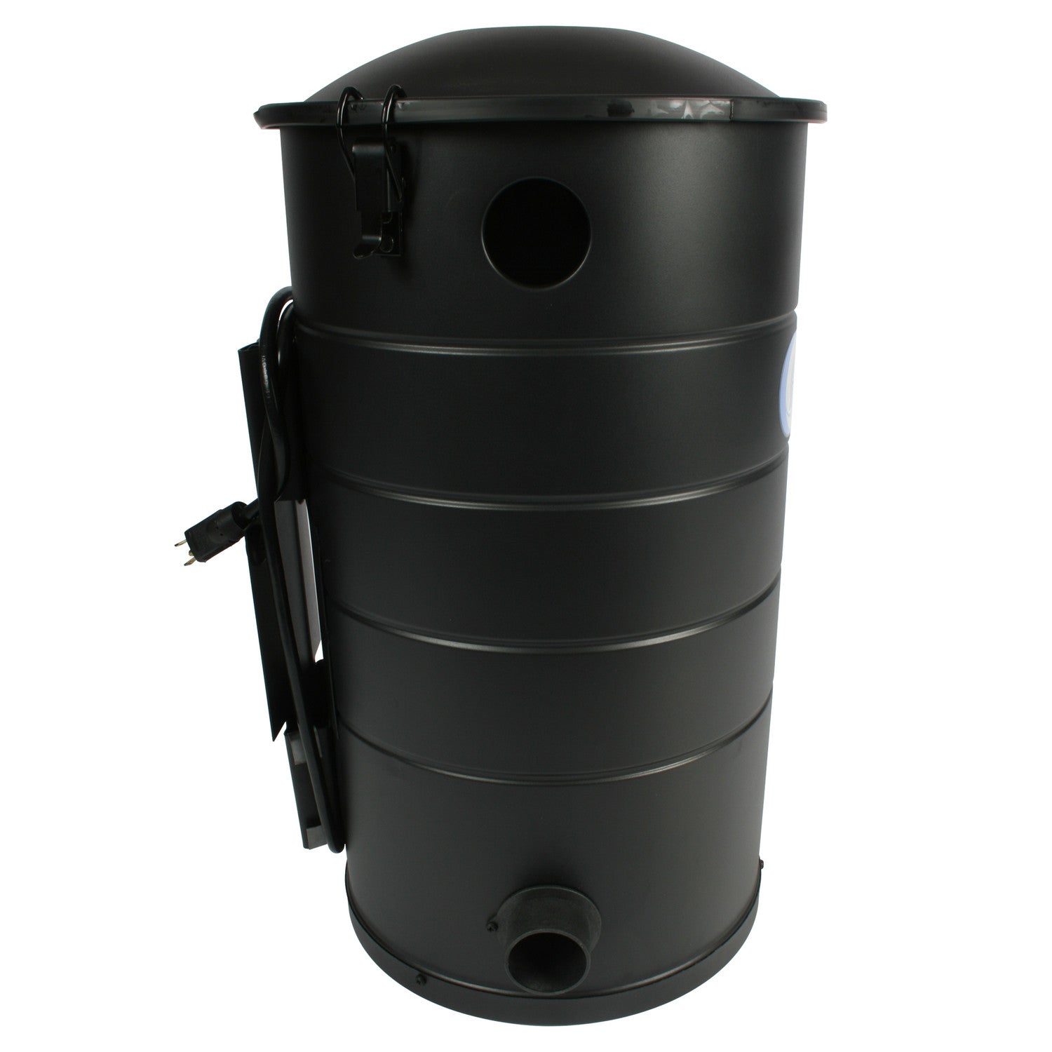 Centec Aeon Vacuum, Steel Hose Reel, 1.25 Inch X 33 Foot Hose, Quick Click Dust Collection Adapters, Commercial Cleaning Tools and Swivel Mounting Plate