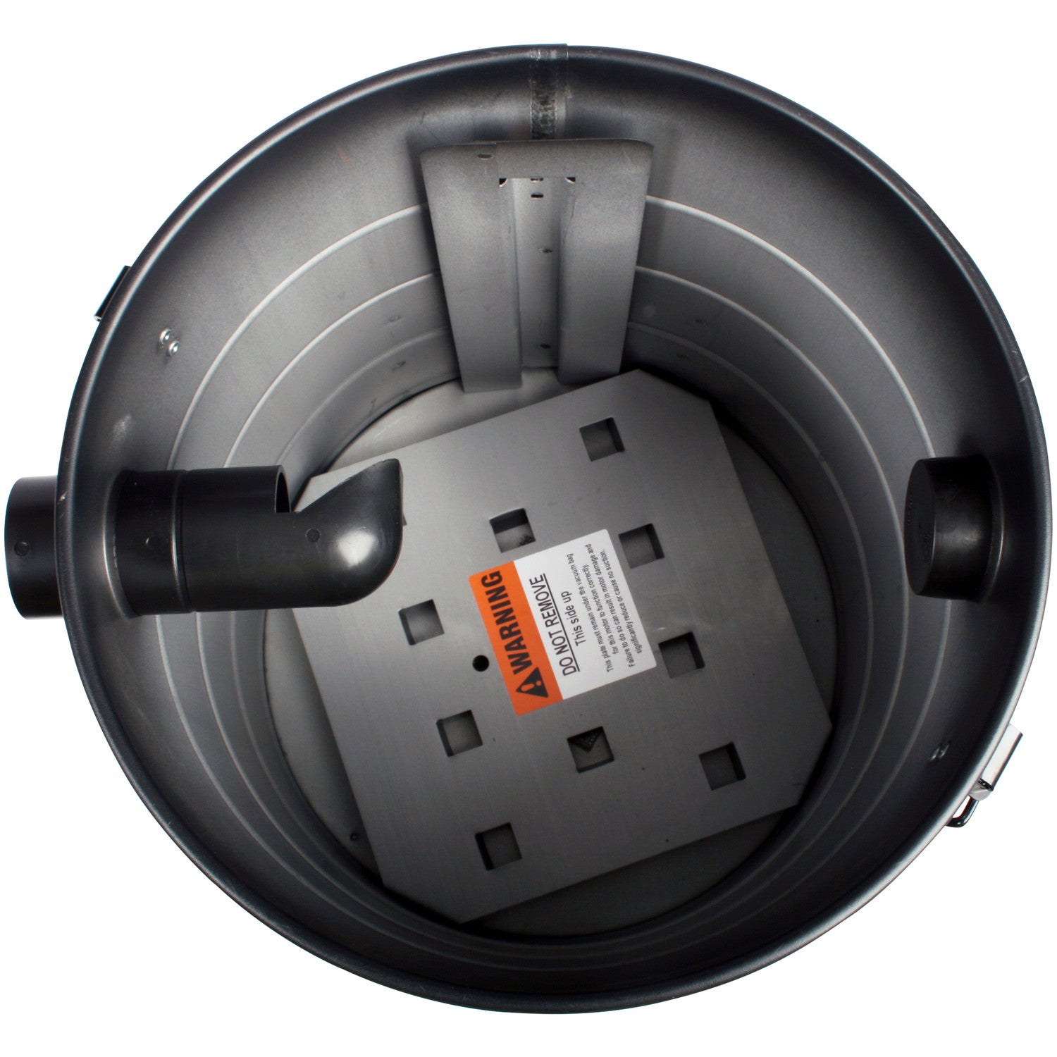 Centec Aeon Vacuum, Steel Hose Reel, 1.25 Inch X 33 Foot Hose, Quick Click Dust Collection Adapters, Commercial Cleaning Tools and Swivel Mounting Plate
