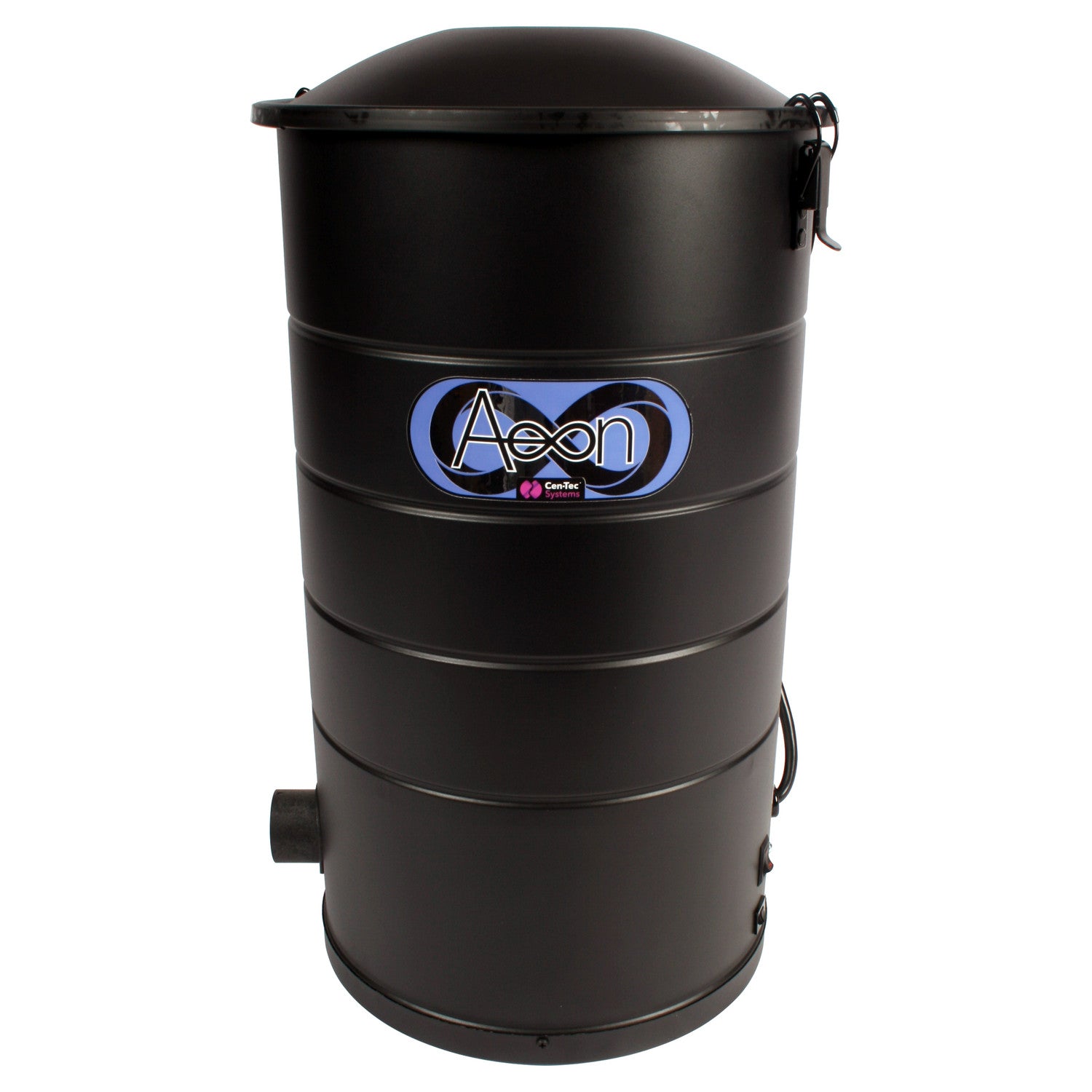 Centec Aeon Vacuum, Steel Hose Reel, 1.25 Inch X 33 Foot Hose, Quick Click Dust Collection Adapters and Commercial Cleaning Tools