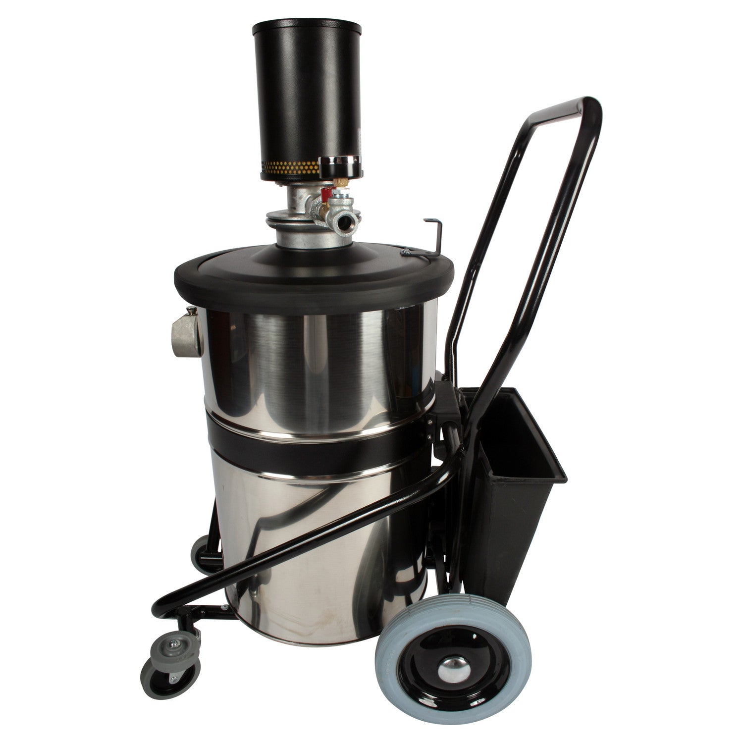 Centec Intrinsically Safe 18 Gallon Wet-dry Air Operated Vacuum with Grounded Overhead Hose and Tool Kit