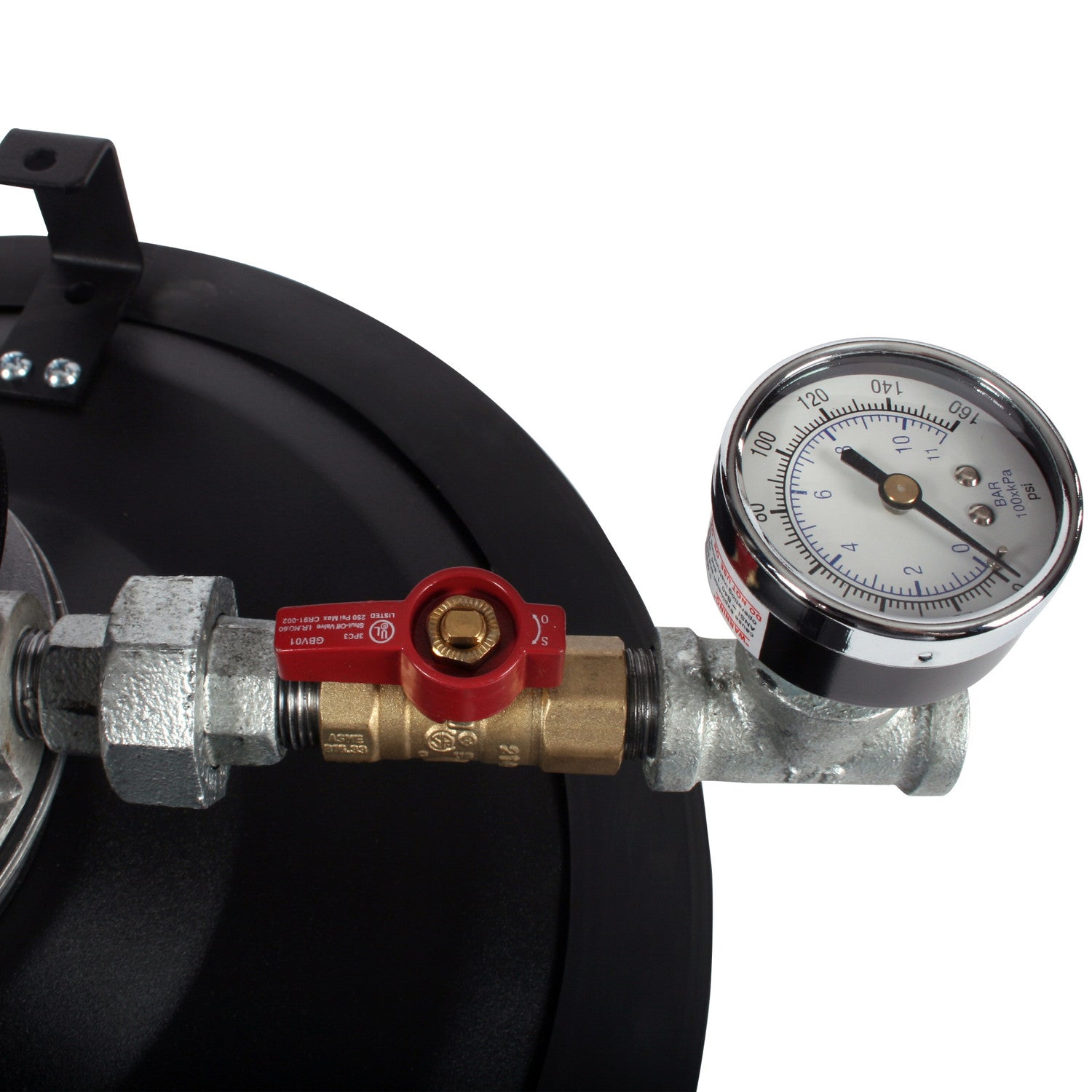 Centec Intrinsically Safe 18 Gallon Wet-dry Air Operated Vacuum with Grounded Overhead Hose and Tool Kit