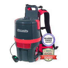 NaceCare RBV 150NX Cordless Backpack Vacuum with 15