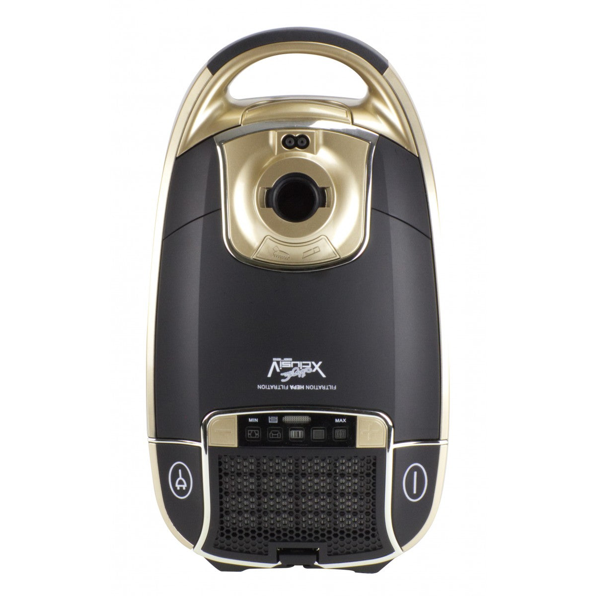 Johnny Vac Canister Vacuum Cleaner XV10PLUS - Power Nozzle with Height Adjustment - Digital Control - HEPA Filtration - Set of Brushes