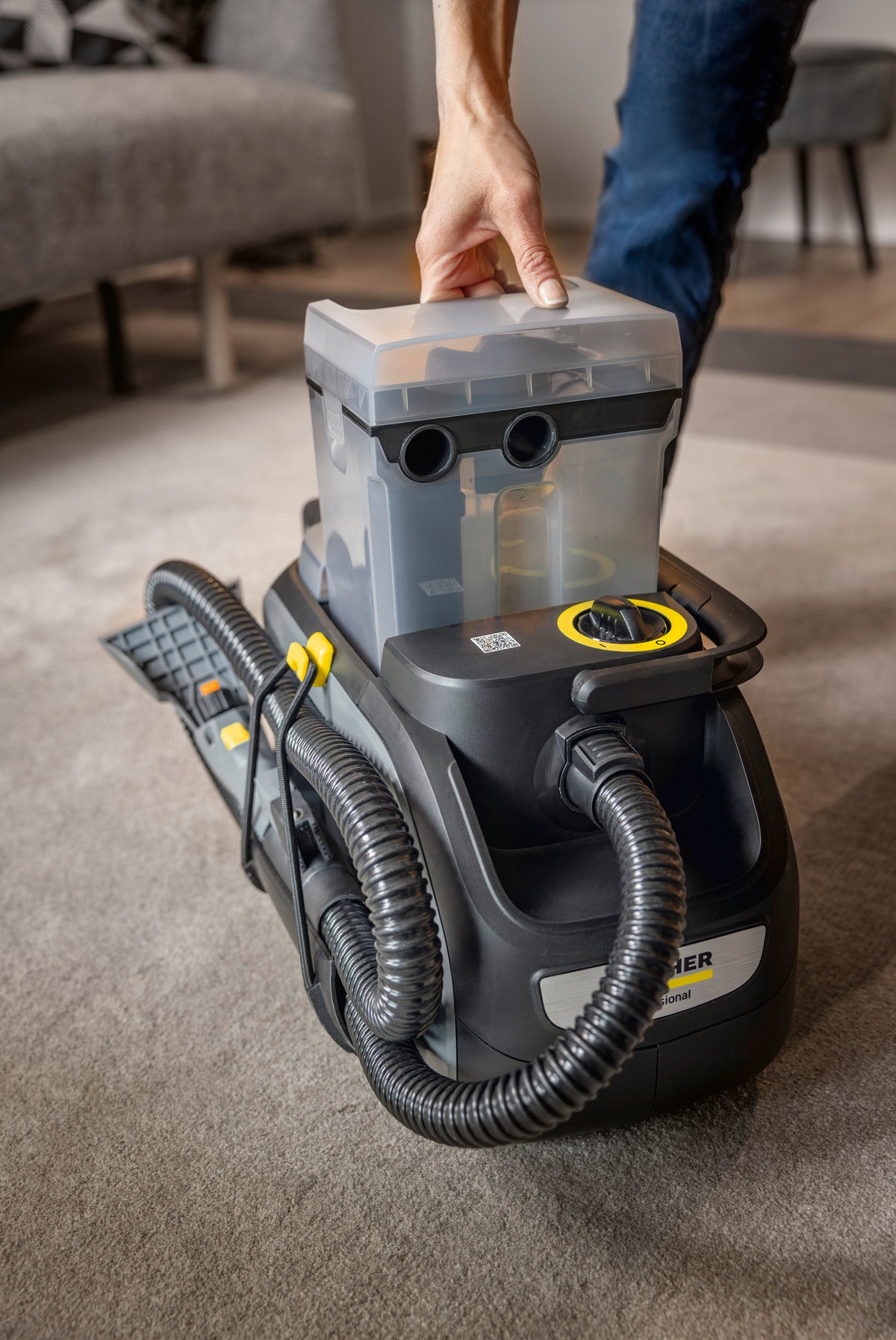 Karcher Battery powered spray extraction machine Puzzi 2/1 Bp