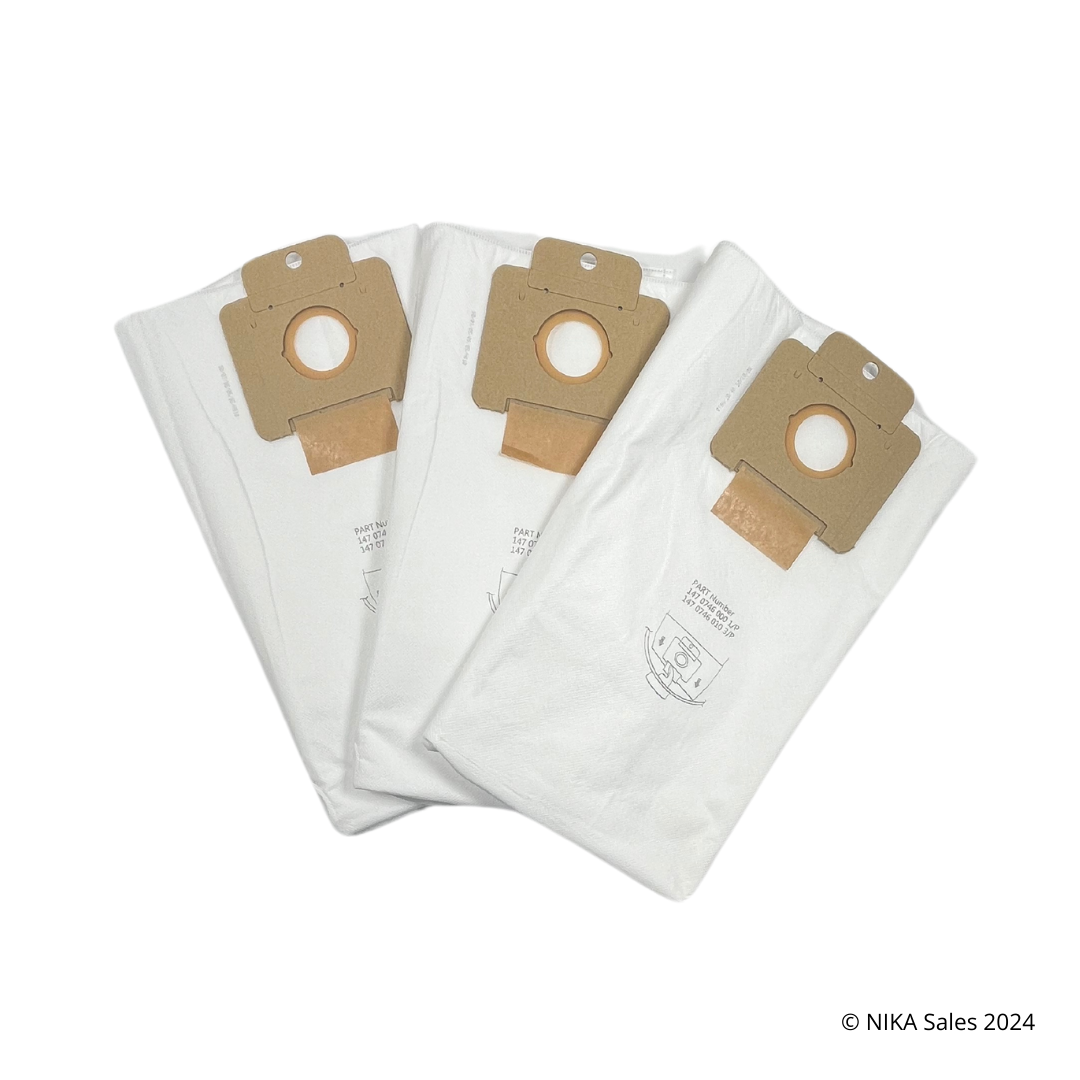 Nilfisk Large CV20/25 SYNTHET Bag 3PK for Supreme Central Vacuums 