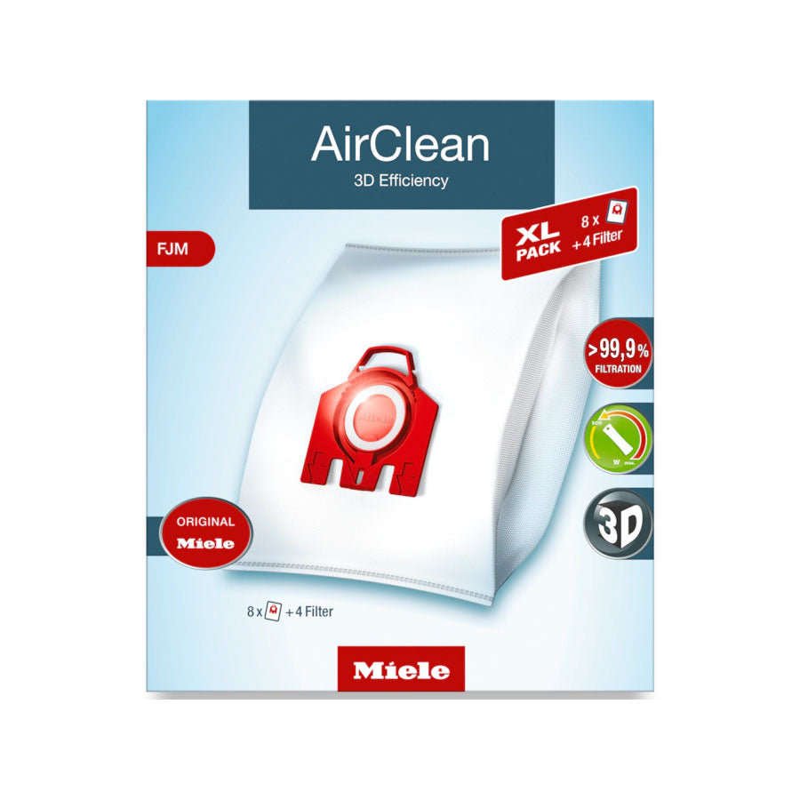 Miele AirClean 3D Efficiency FJM Dust Bags Value Pack