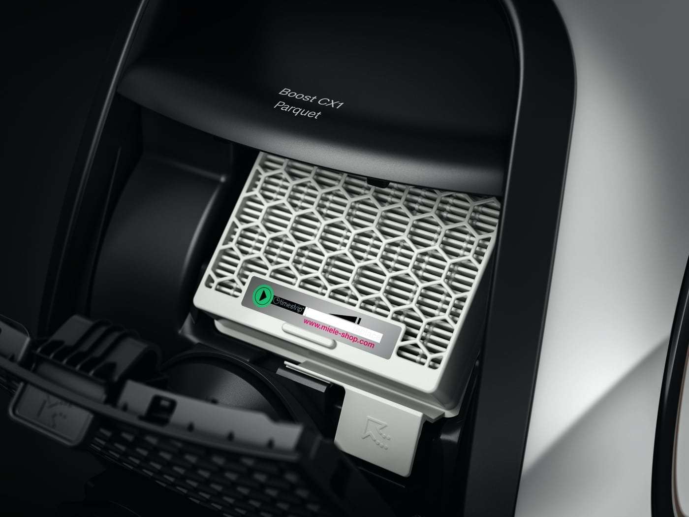 Miele Boost CX1 Parquet Bagless Canister Vacuum