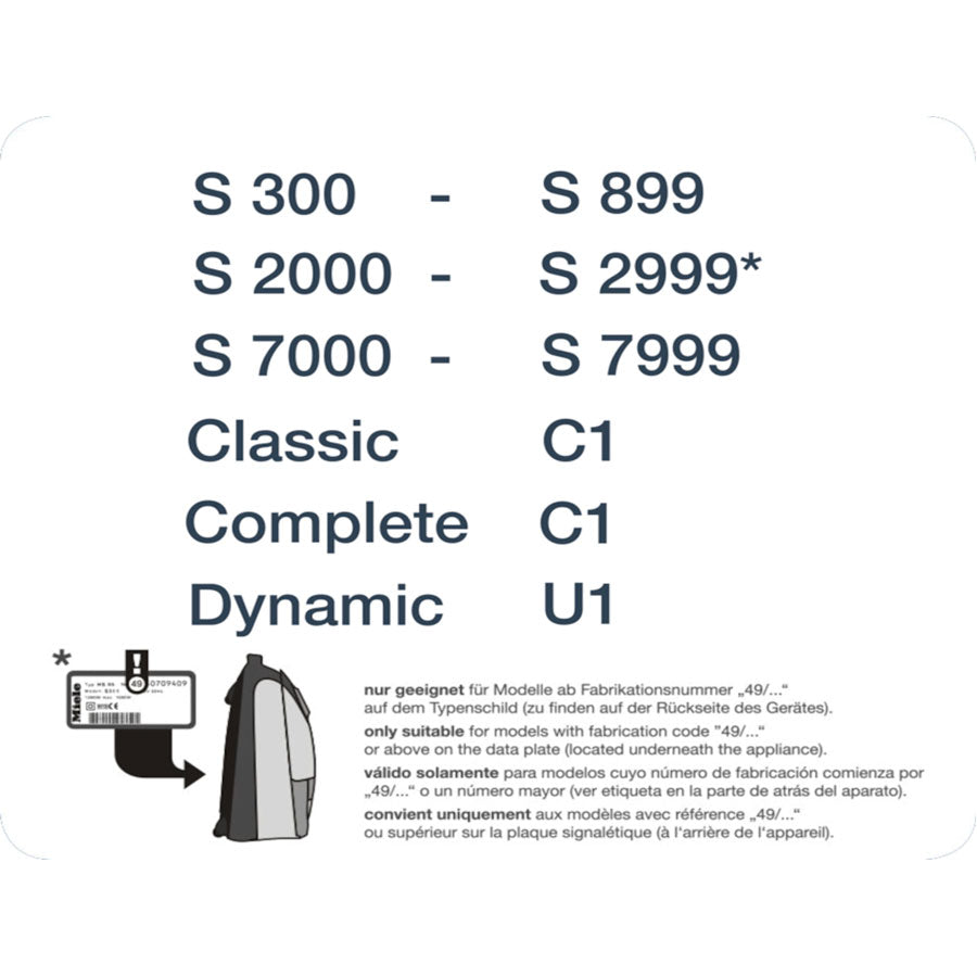 Miele Active AirClean Filter SF-AA 30