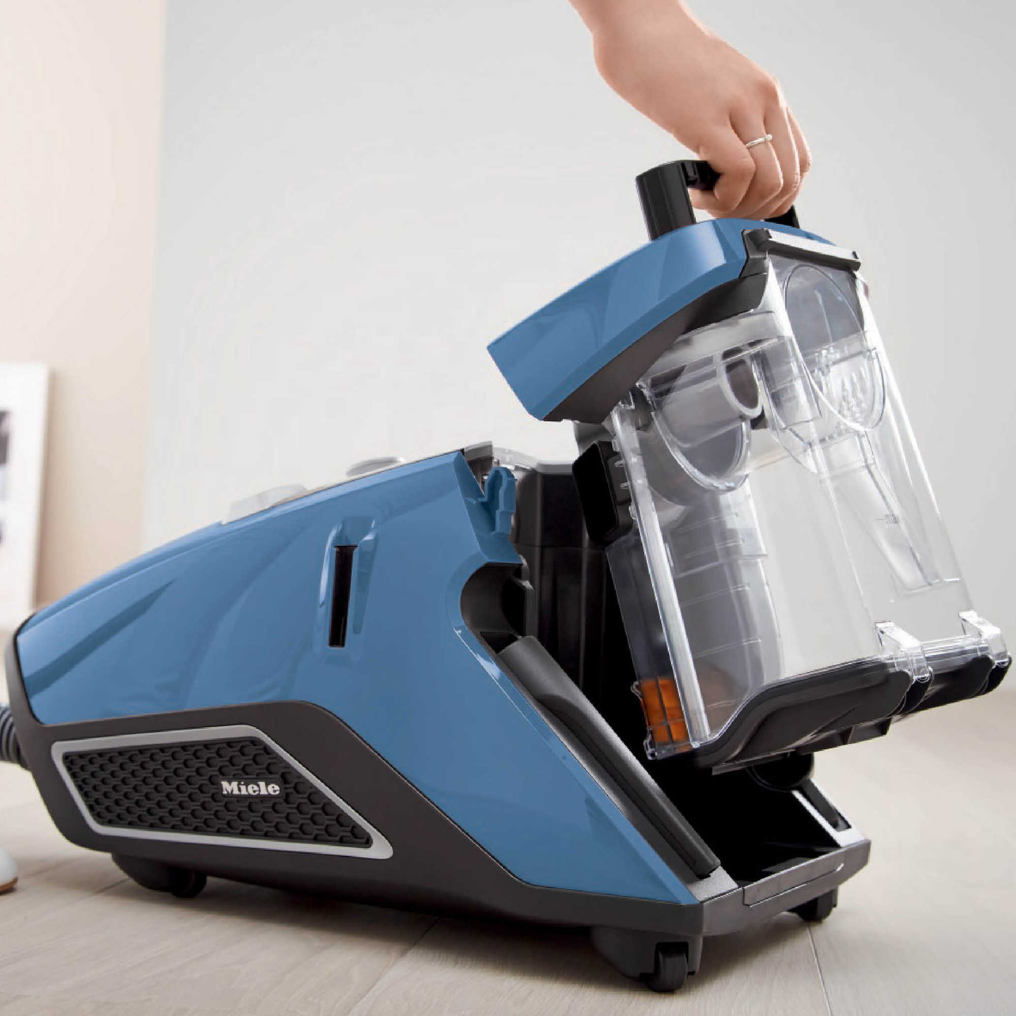 Miele Blizzard CX1 TurboTeam PowerLine Bagless Canister Vacuum